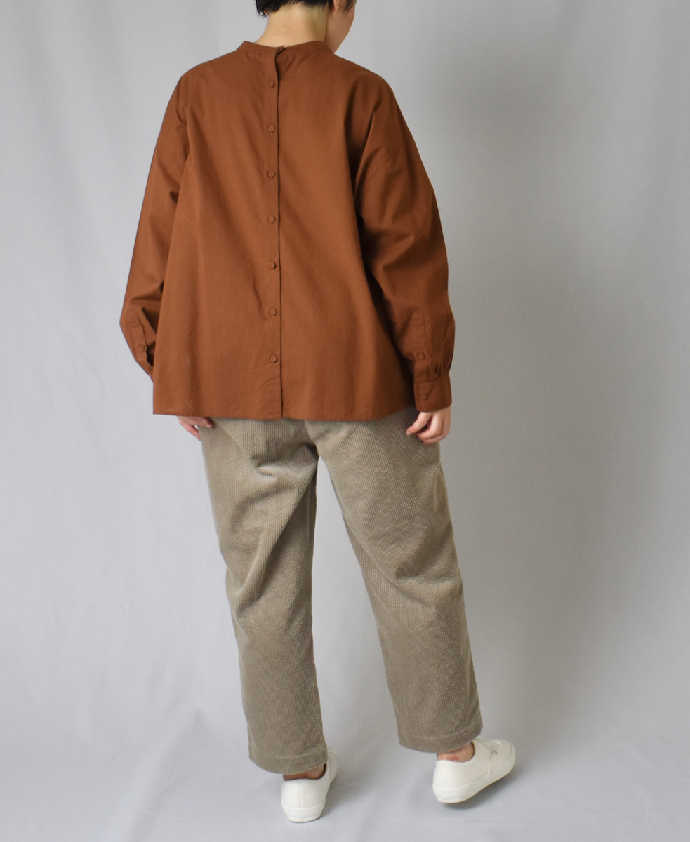 GNMDS2101CR (パンツ) TROUSERS/8WALE CORDUROY EASY TAPERED PANTS