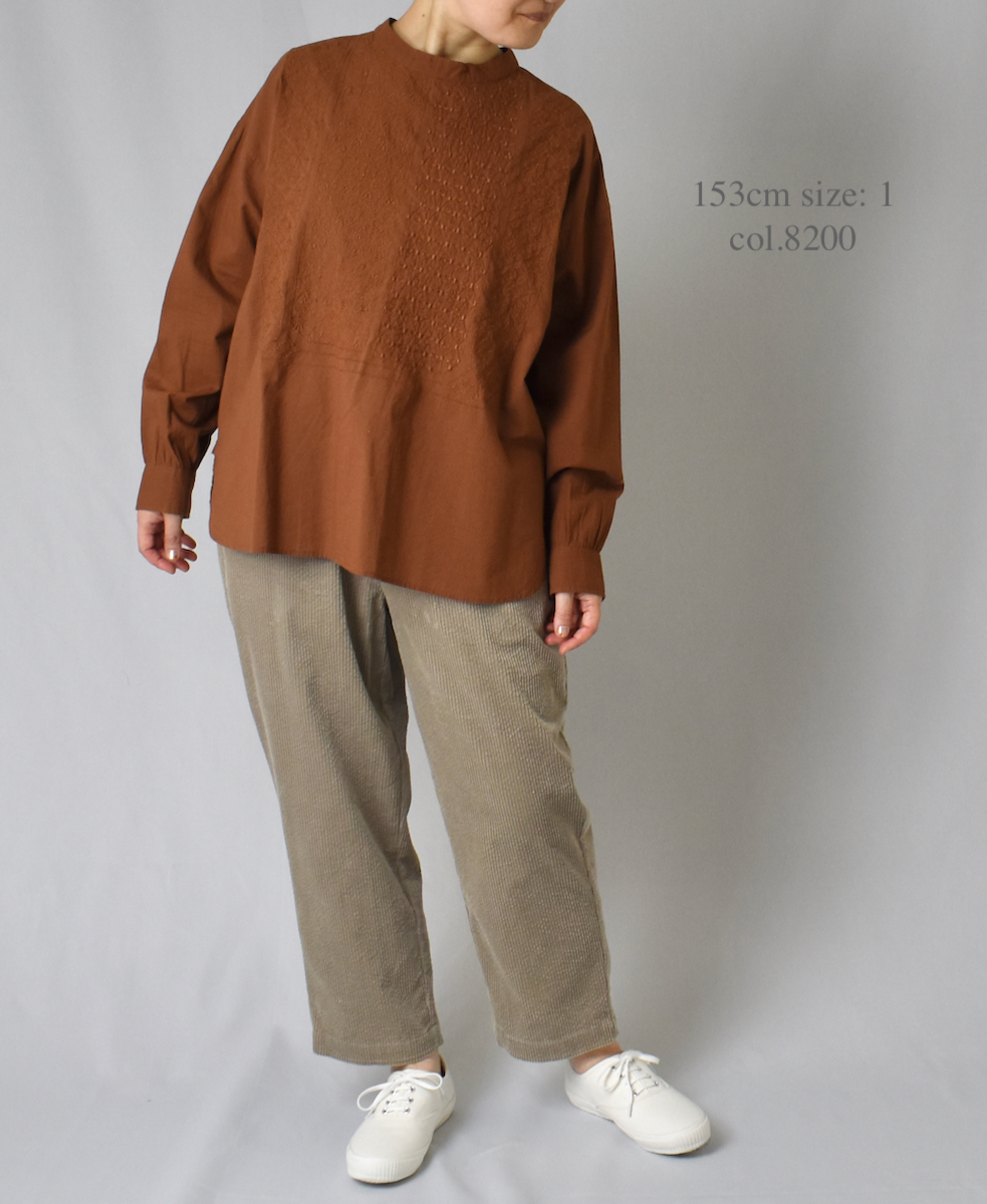 GNMDS2101CR (パンツ) TROUSERS/8WALE CORDUROY EASY TAPERED PANTS