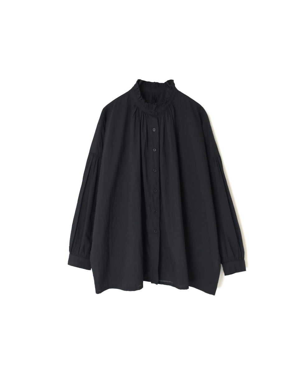 NSL22561 (シャツ) 60’S CAMBRIC PLAIN FRILL COLLAR SHIRT