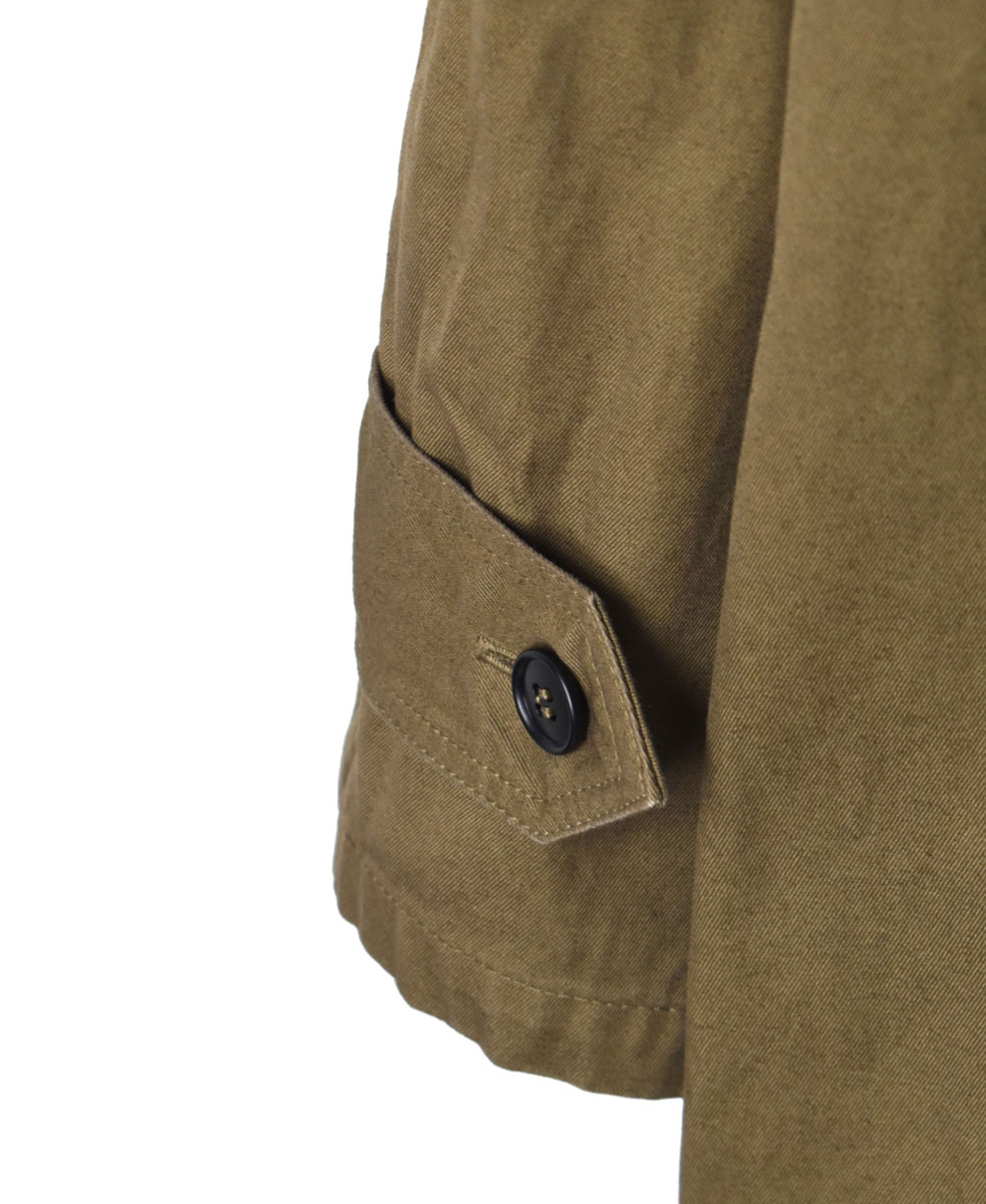 NHT2151DT (コート) HEAVY WEIGHT COTTON TWILL OVERDYE HOODED COAT