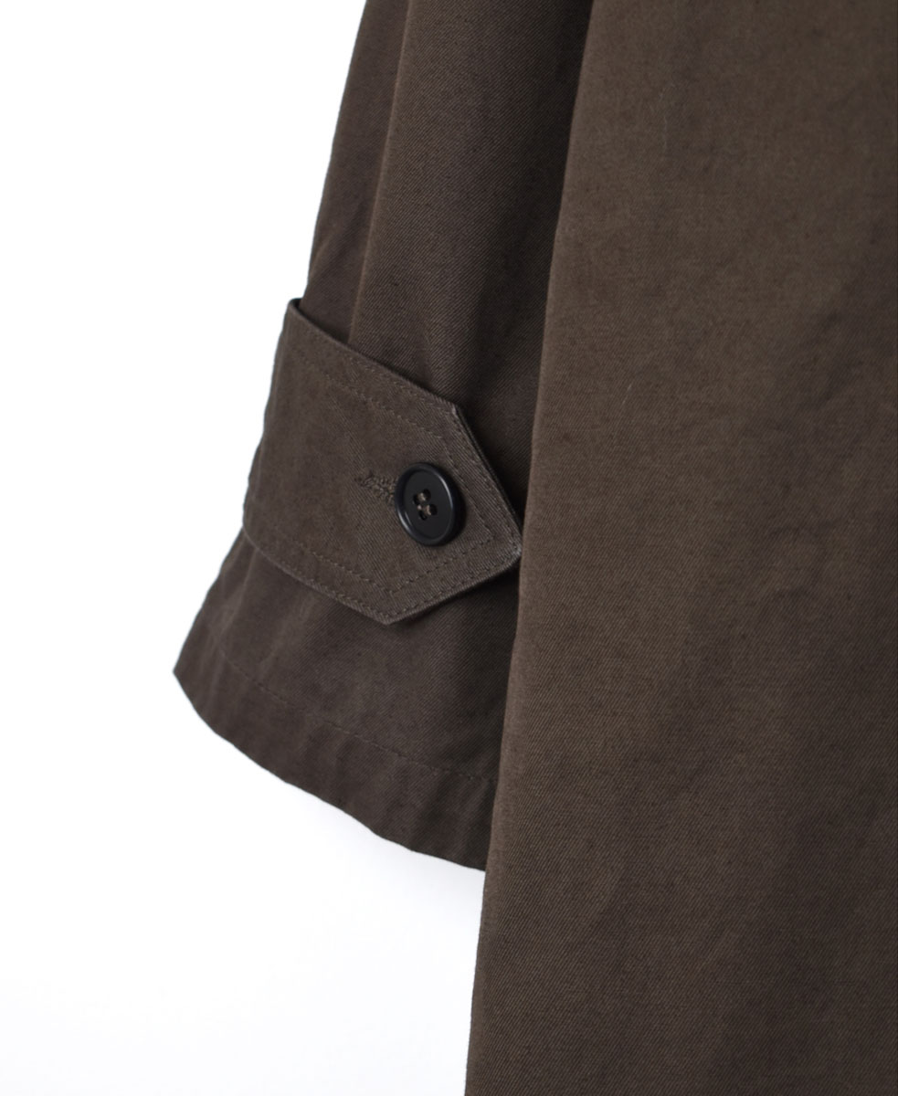 NHT2151DT (コート) HEAVY WEIGHT COTTON TWILL OVERDYE HOODED COAT