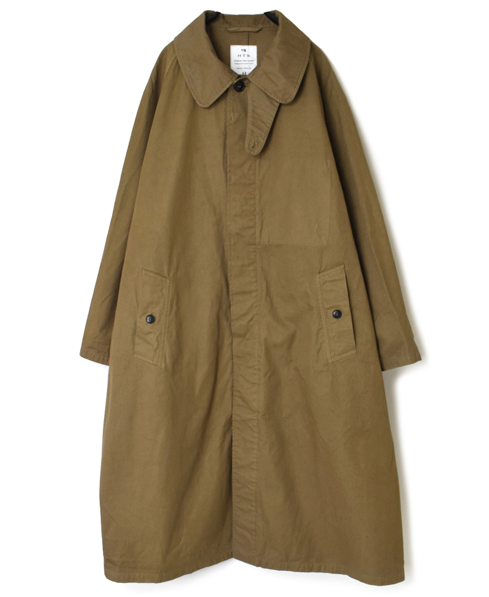 NHT2351DT (コート) HEAVY WEIGHT COTTON TWILL OVERDYE COTTON BALMACAAN COAT