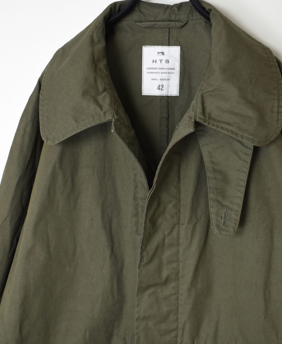 HTS HEAVY COTTON BALMACAAN SHORT COAT - ジャケット・アウター HTS HEAVY COTTON BALMACAAN SHORT COAT - ジャケット・アウター