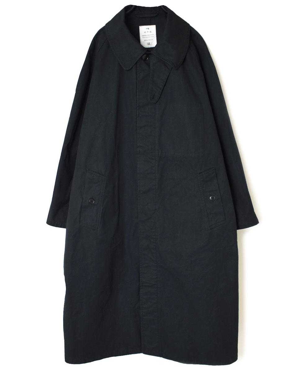 NHT2351DT (コート) HEAVY WEIGHT COTTON TWILL OVERDYE COTTON BALMACAAN COART