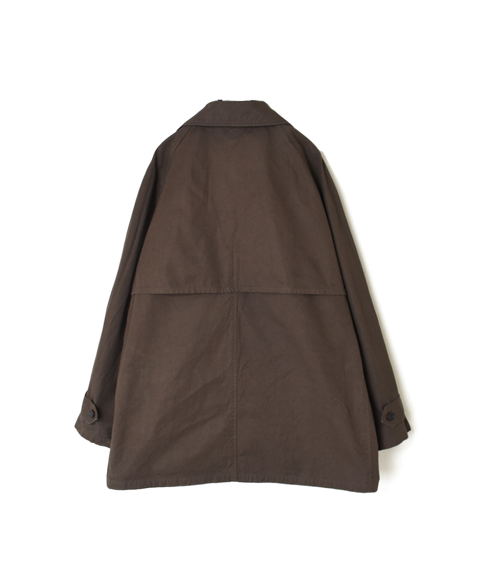NHT2352DT (コート) HEAVY WEIGHT COTTON TWILL OVERDYE BALMACAAN