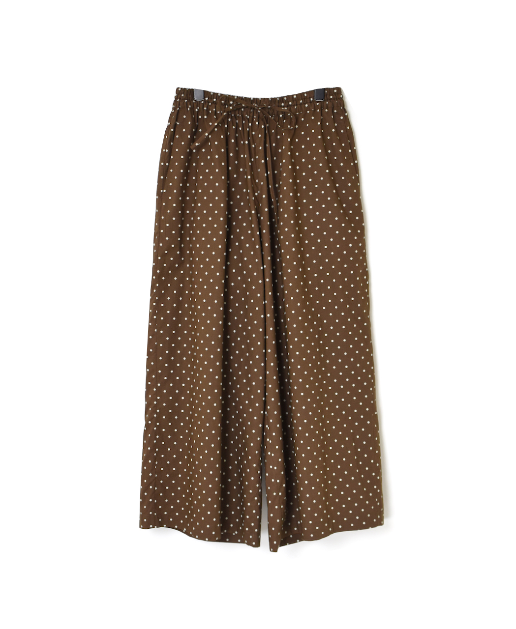 NSL22536 (パンツ) 40’S POPLIN DOT PRINT WIDE EASY PANTS