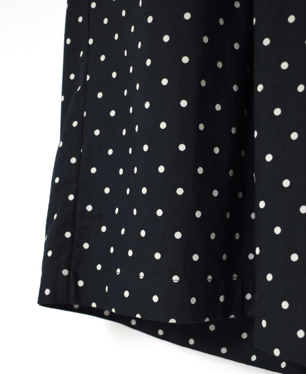 NSL22536 (パンツ) 40s POPLIN DOT PRINT WIDE EASY PANTS