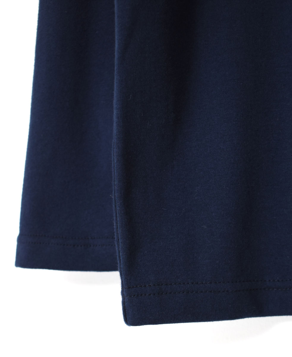 GNSL23862 (Tシャツ) 40/1 HIGH GAUGE COTTON RIB CREW-NECK L/SL T-SHIRT