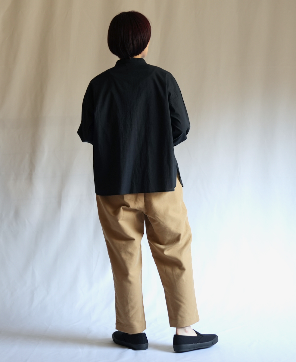GNMDS2101CS (パンツ) COTTON SUEDE EASY TAPERED PANTS