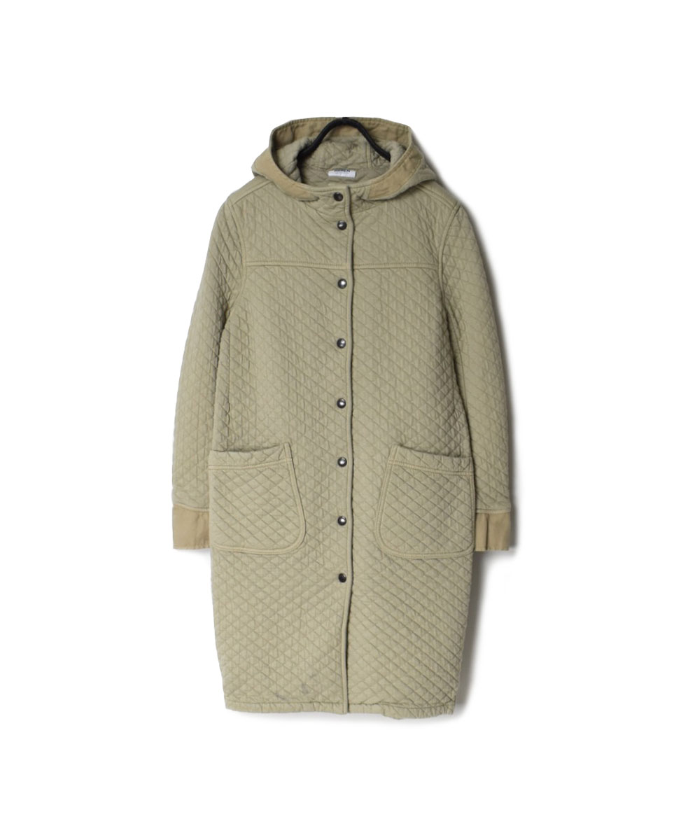 NAM0553 (コート) COTTON QUILT HOODED COAT