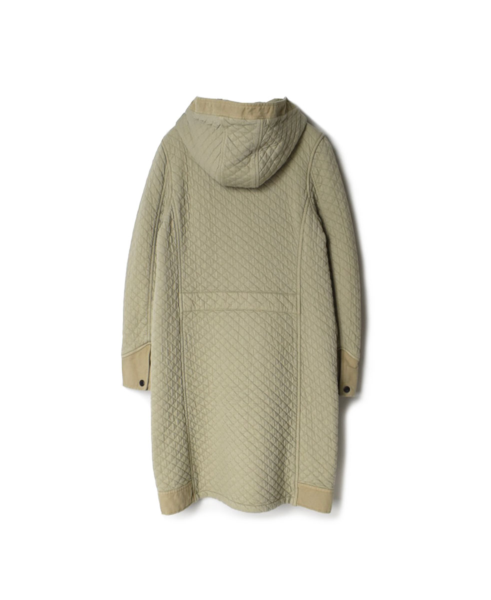 NAM0553 (コート) COTTON QUILT HOODED COAT