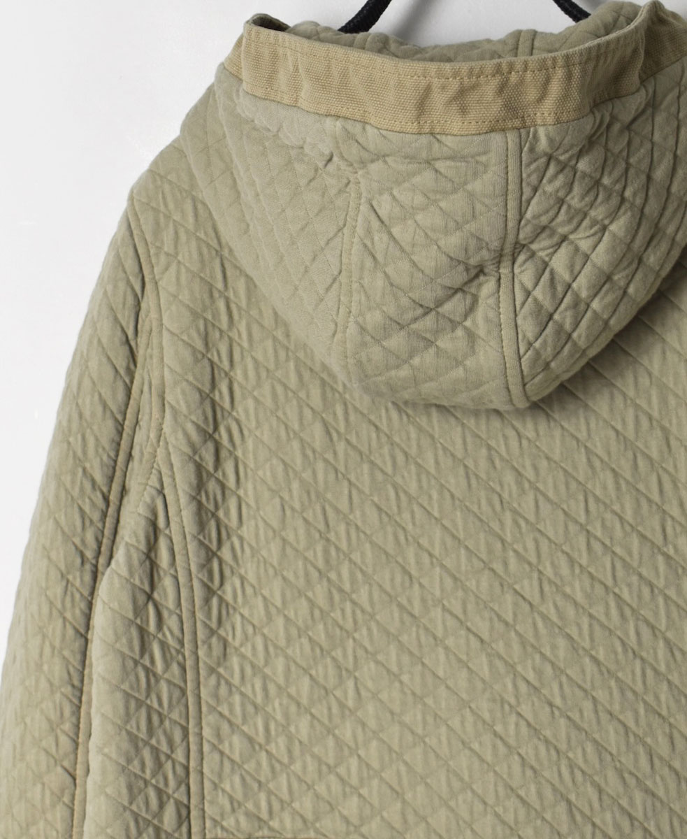 NAM0553 (コート) COTTON QUILT HOODED COAT