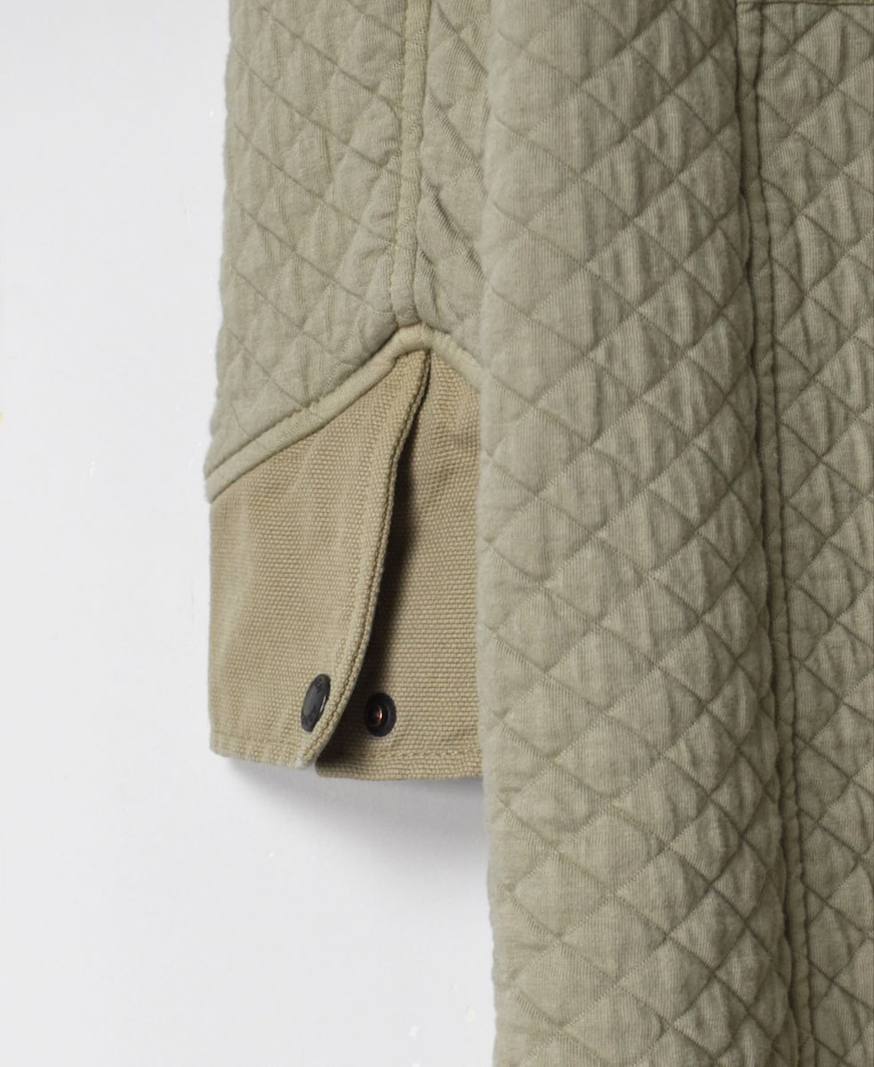 NAM0553 (コート) COTTON QUILT HOODED COAT