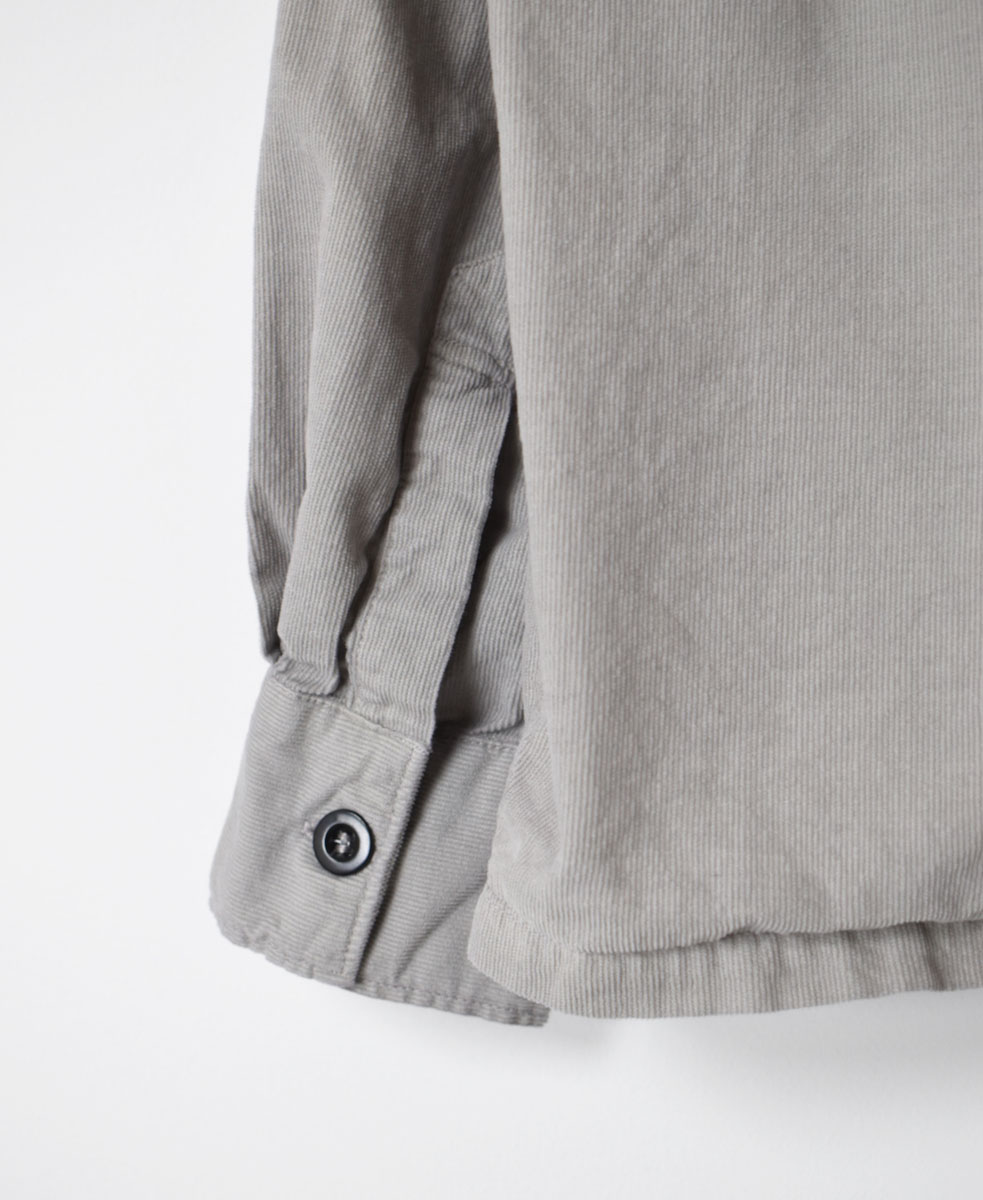 INHT2201CD (シャツ) 26 WALES CORDUROY OVERDYE ONE-UP COLLAR SHIRT