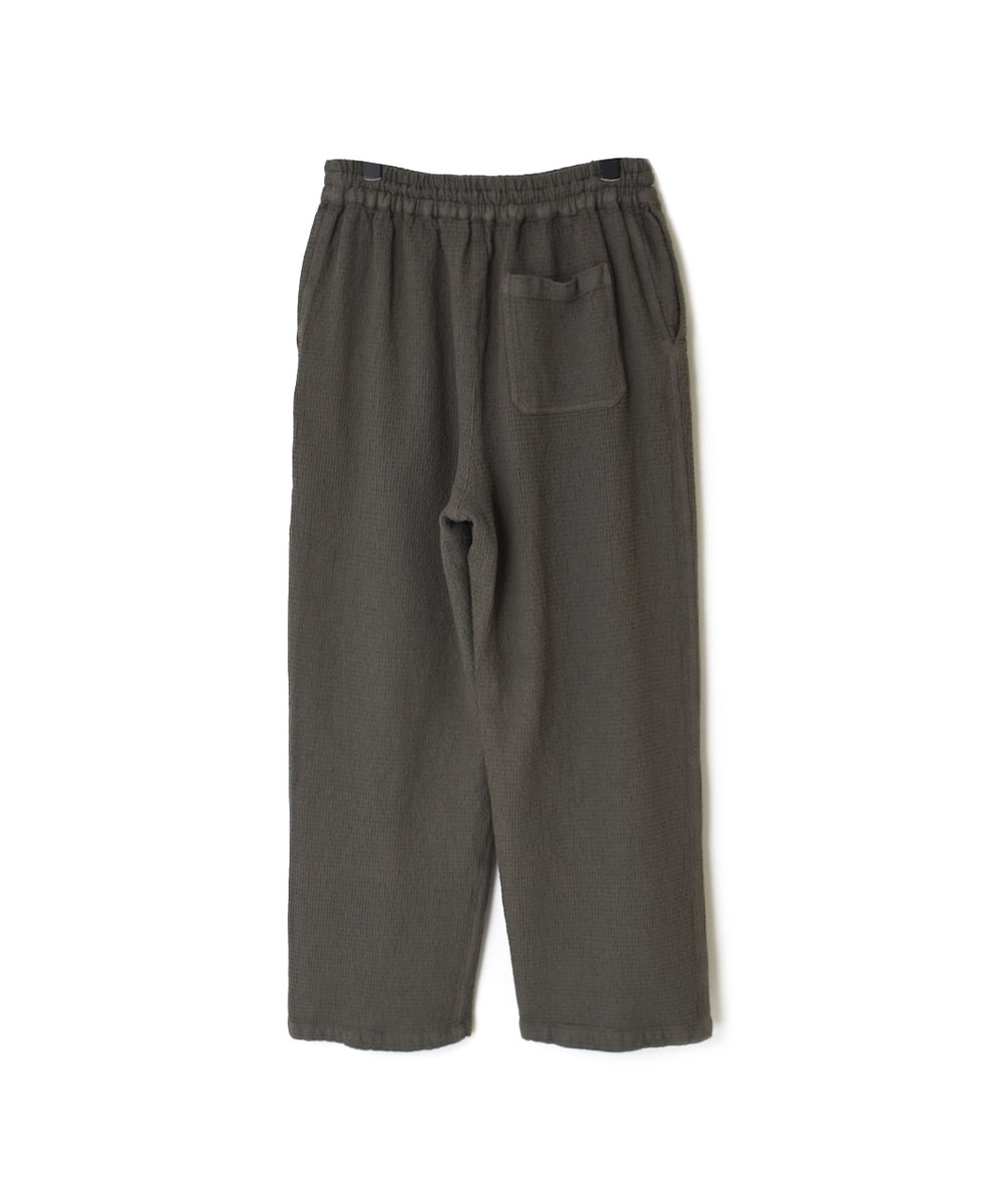INHT2204WPD (パンツ) WAFFLE PLAIN OVERDYE EASY PANTS