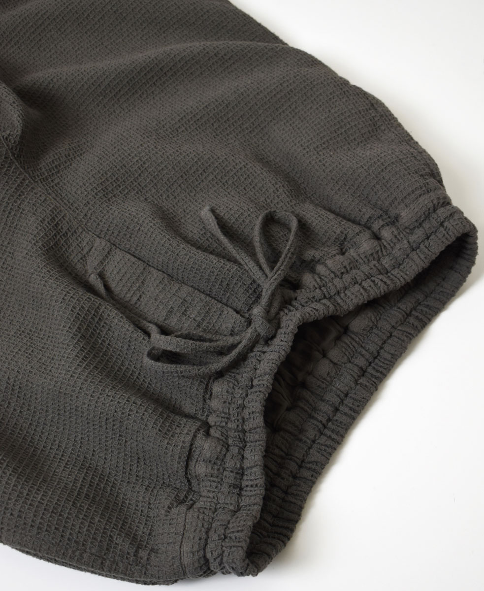 INHT2204WPD (パンツ) WAFFLE PLAIN OVERDYE EASY PANTS