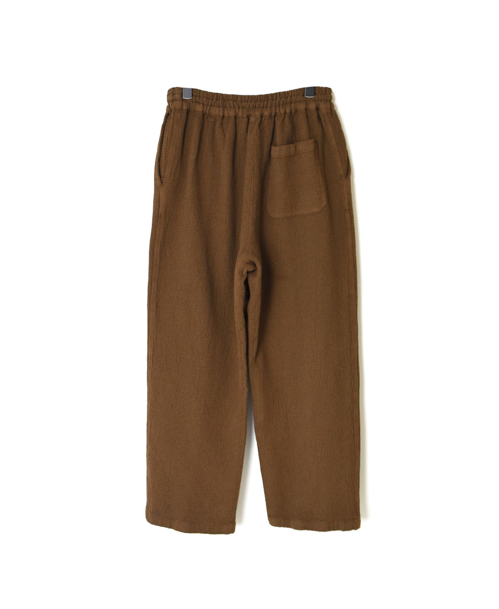 INHT2204WPD (パンツ) WAFFLE PLAIN OVERDYE EASY PANTS