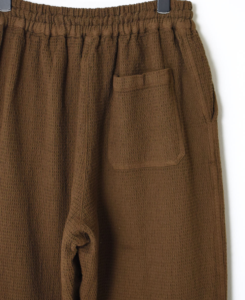 INHT2204WPD (パンツ) WAFFLE PLAIN OVERDYE EASY PANTS