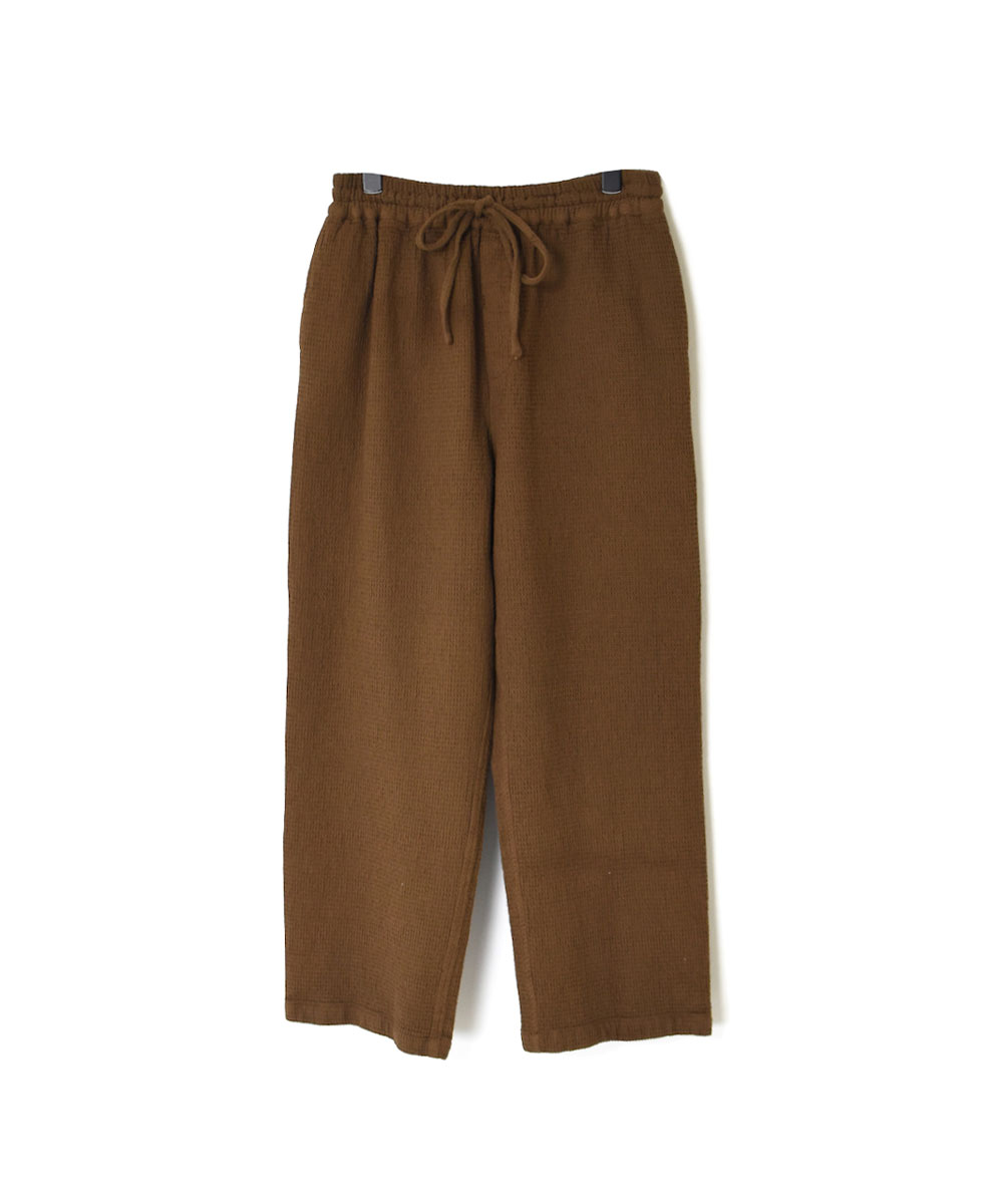 INHT2204WPD (パンツ) WAFFLE PLAIN OVERDYE EASY PANTS