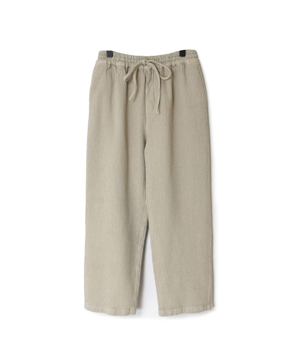 INHT2204WPD (パンツ) WAFFLE PLAIN OVERDYE EASY PANTS