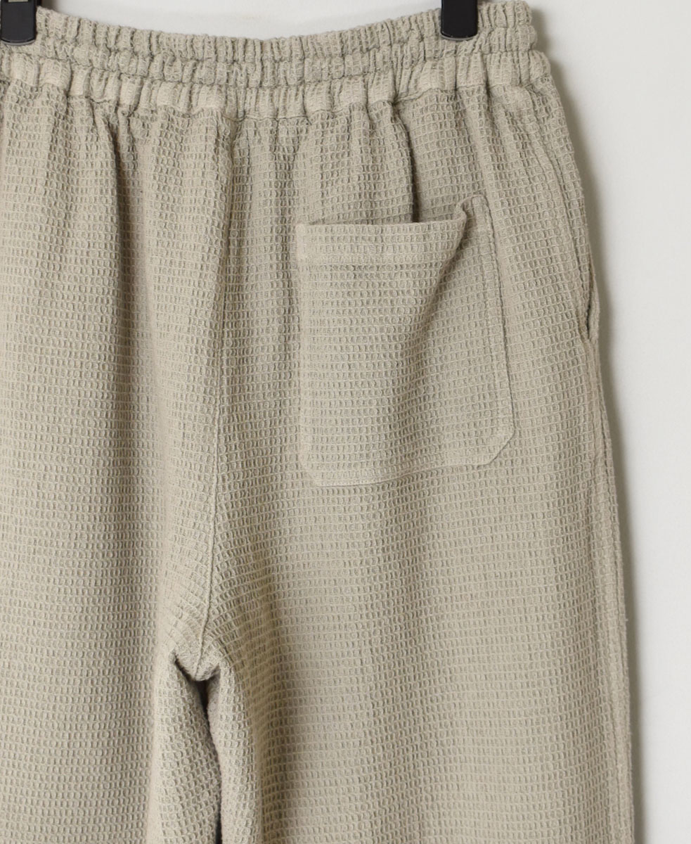 INHT2204WPD (パンツ) WAFFLE PLAIN OVERDYE EASY PANTS