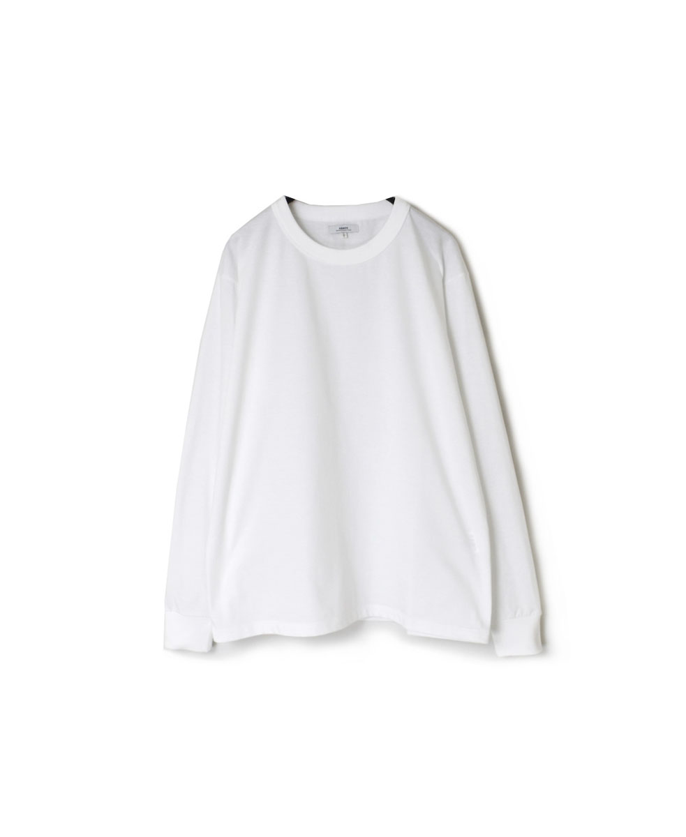 NFA2351 (Tシャツ) COTTON JERSEY CREW NECK OVERSIZE L/SL T-SHIRT WITH CUFF