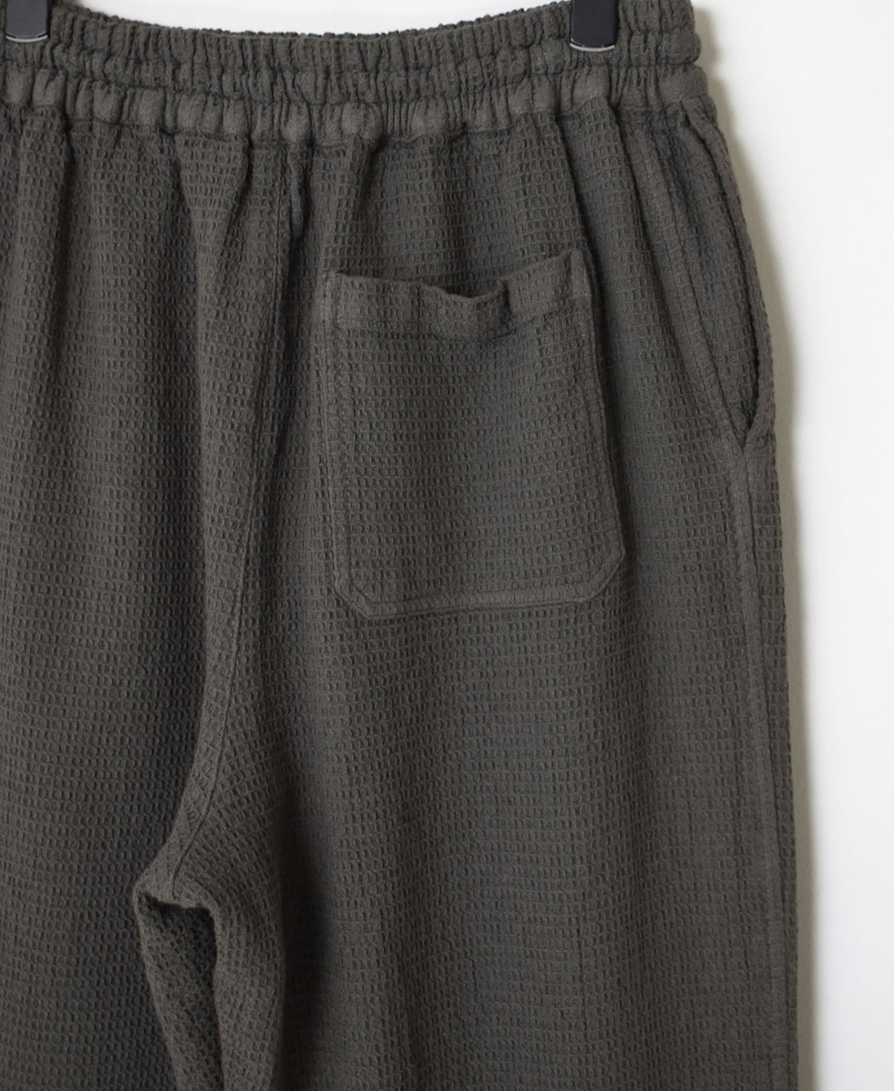 INHT2204WPD (パンツ) WAFFLE PLAIN OVERDYE EASY PANTS