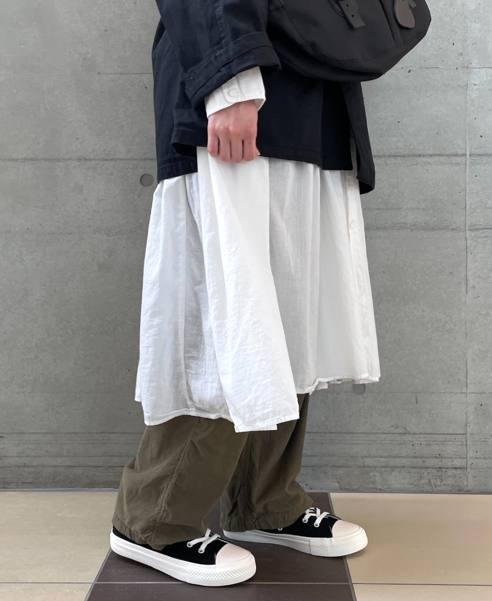 INHT2204CD (パンツ) 26WALES CORDUROY OVERDYE EASY PANTS
