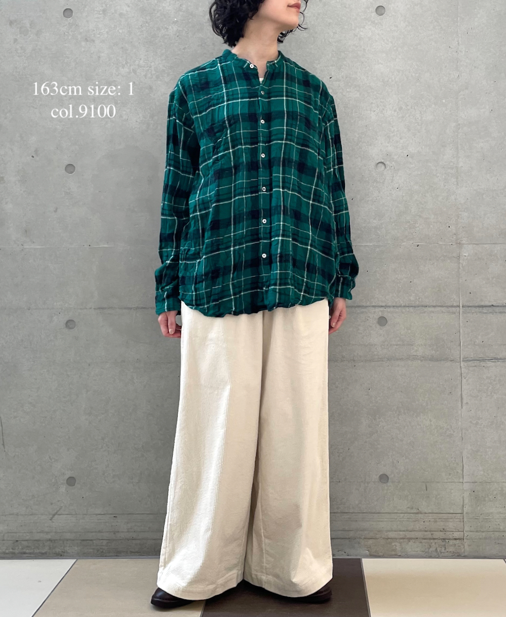 GNMDS2052CR (パンツ) TROUSERS/8WALE CORDUROY EASY WIDE PANTS