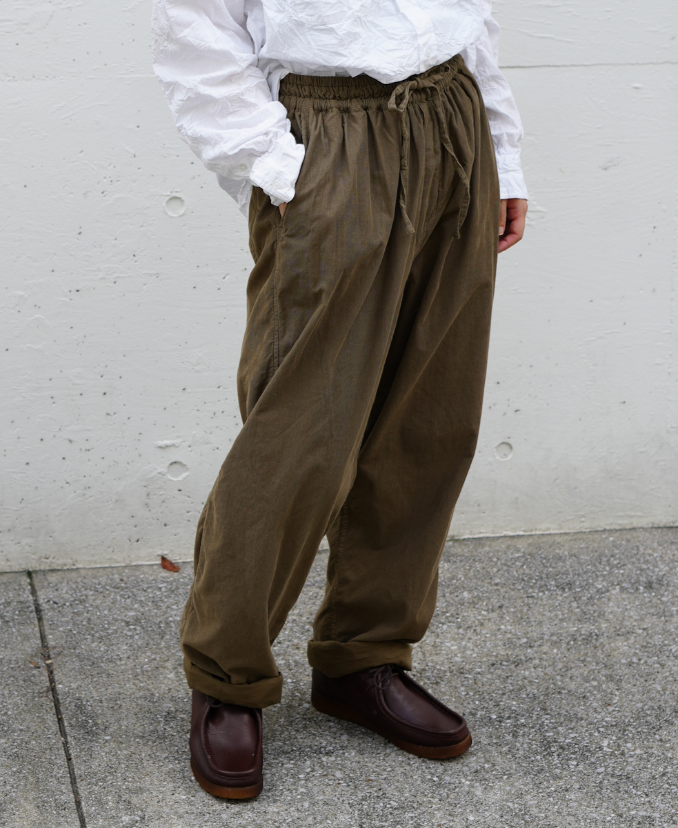 INHT2204CD (パンツ) 26WALES CORDUROY OVERDYE EASY PANTS