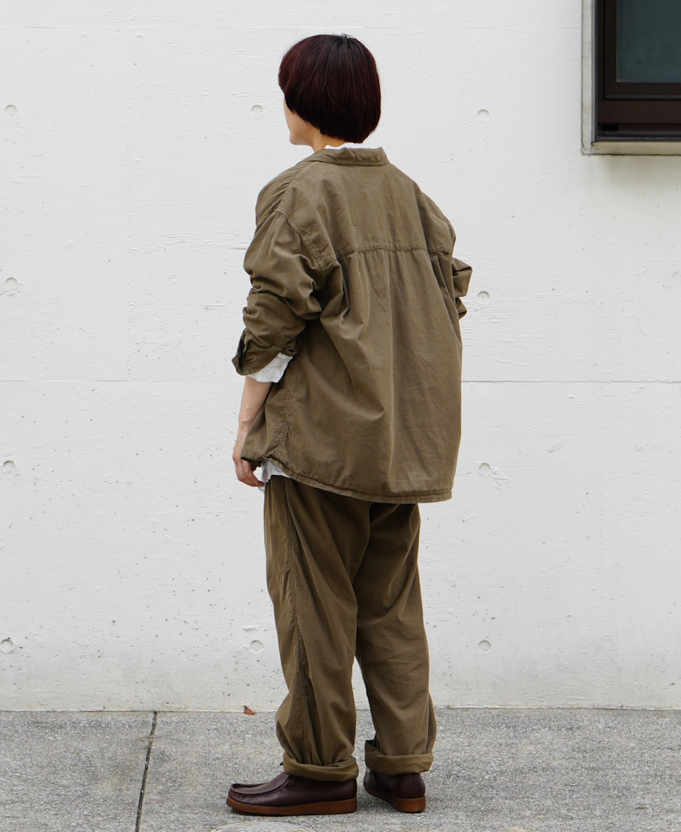 INHT2204CD (パンツ) 26WALES CORDUROY OVERDYE EASY PANTS