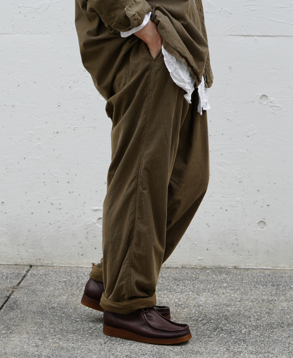 INHT2204CD (パンツ) 26WALES CORDUROY OVERDYE EASY PANTS