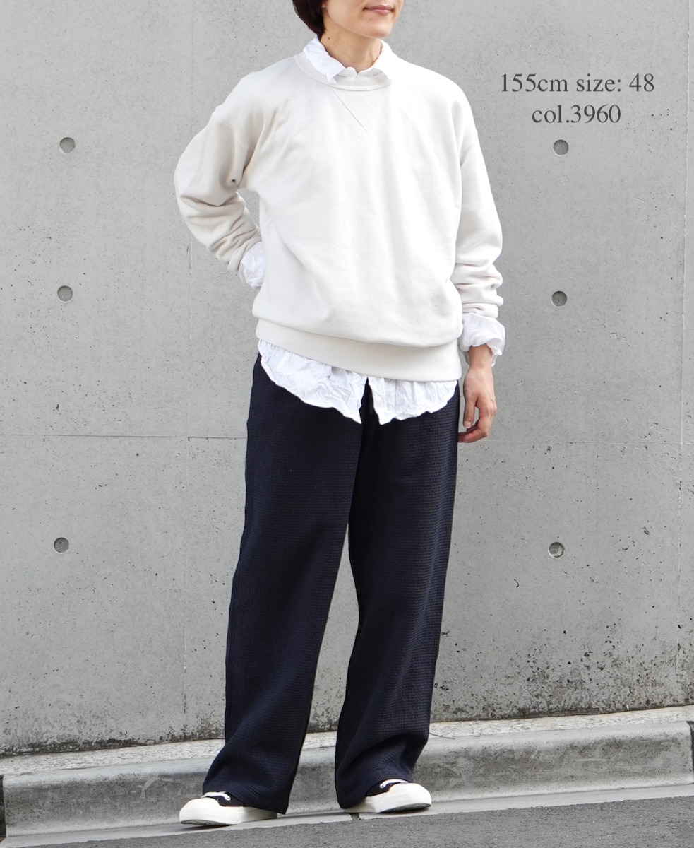 INHT2204WPD (パンツ) WAFFLE PLAIN OVERDYE EASY PANTS