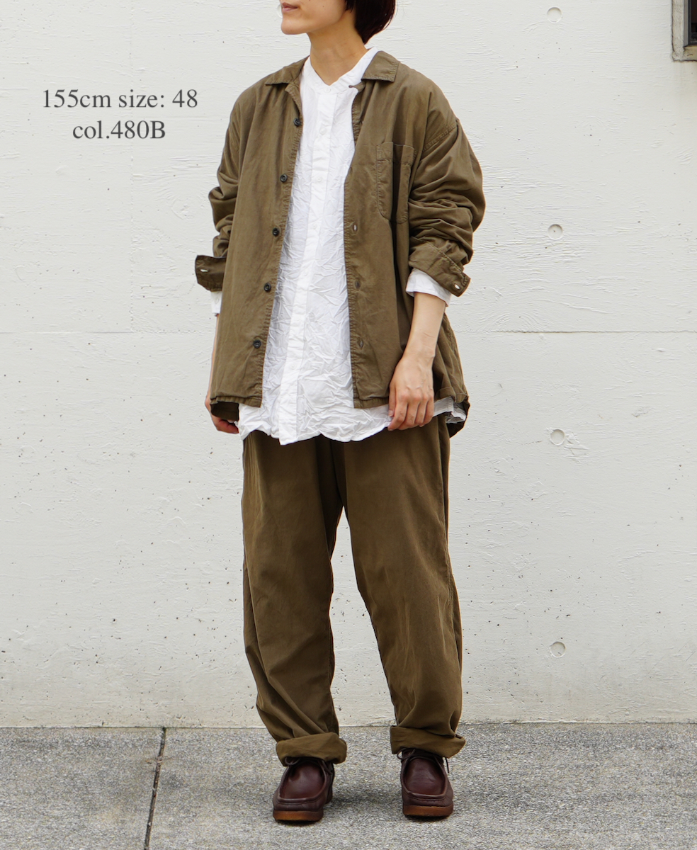 INHT2204CD (パンツ) 26WALES CORDUROY OVERDYE EASY PANTS