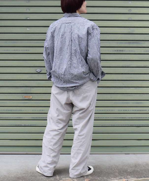 INHT2204CD (パンツ) 26WALES CORDUROY OVERDYE EASY PANTS