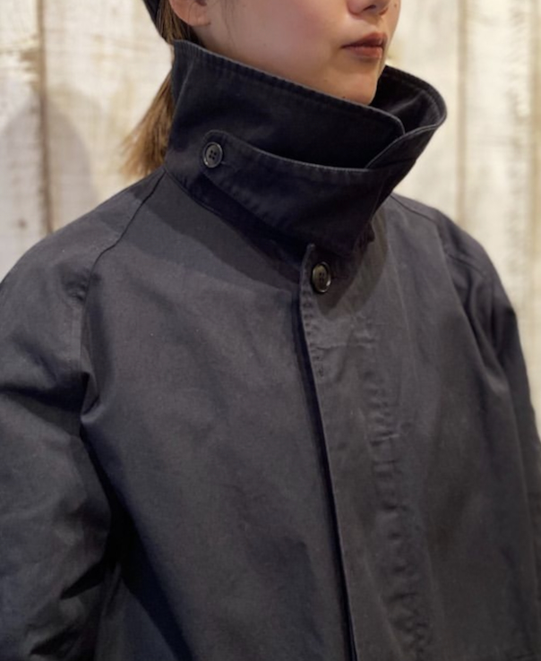 NHT2352DT (コート) HEAVY WEIGHT COTTON TWILL OVERDYE BALMACAAN