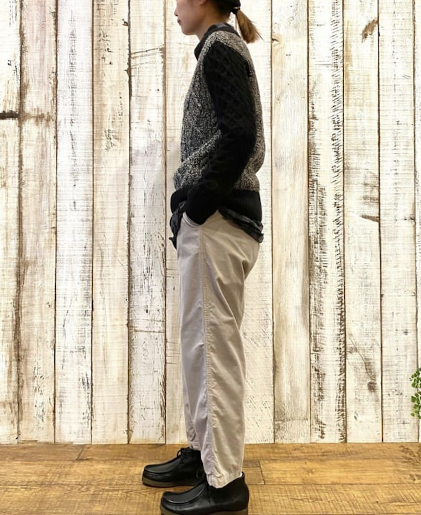INHT2204CD (パンツ) 26WALES CORDUROY OVERDYE EASY PANTS