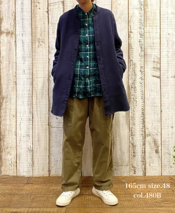 INHT2204CD (パンツ) 26WALES CORDUROY OVERDYE EASY PANTS