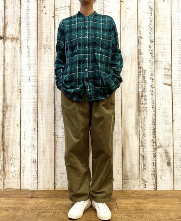 INHT2204CD (パンツ) 26WALES CORDUROY OVERDYE EASY PANTS