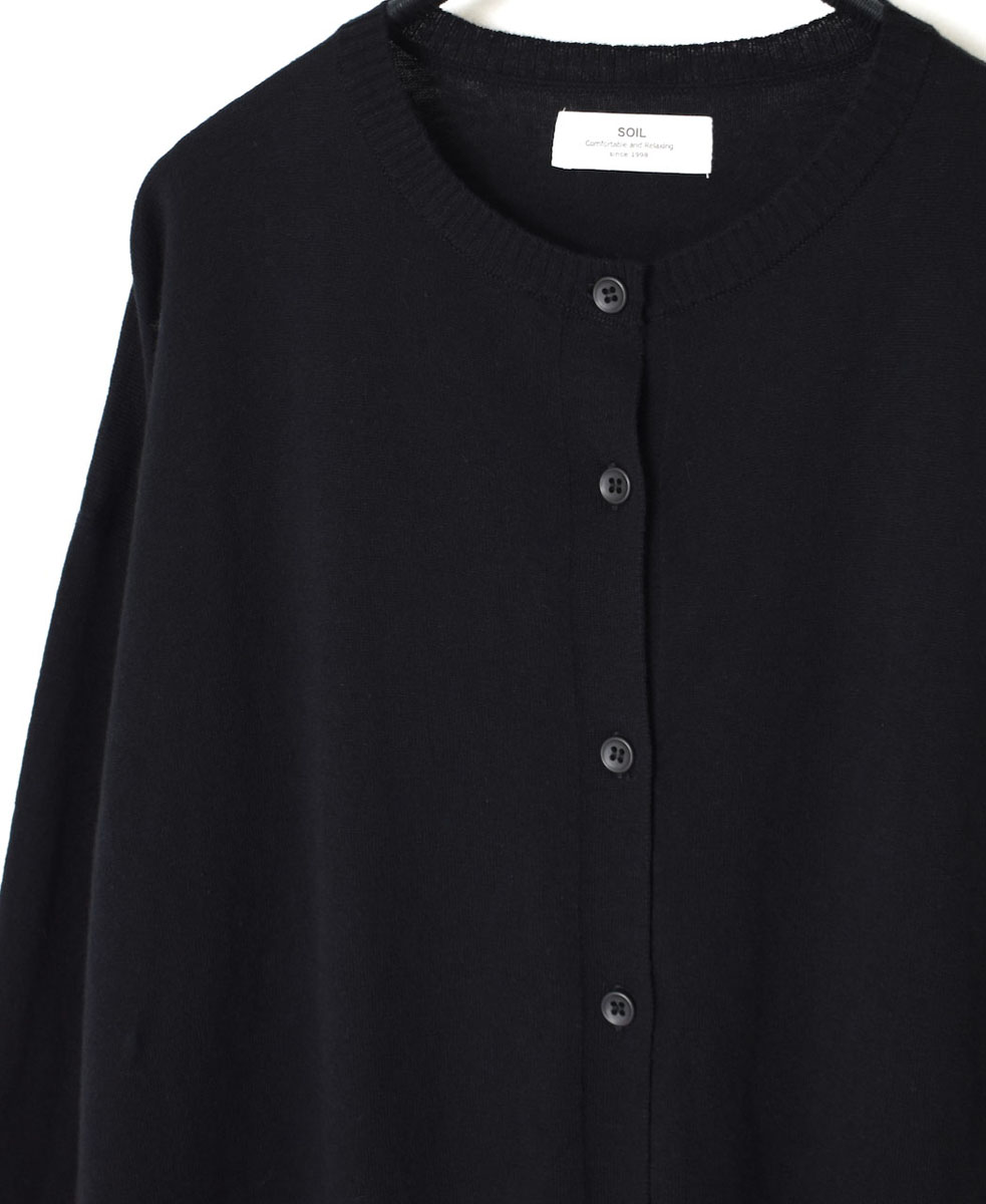 GNSL23832 (ニット) 14GG 1PLY COTTON WOOL CASHMERE CARDIGAN