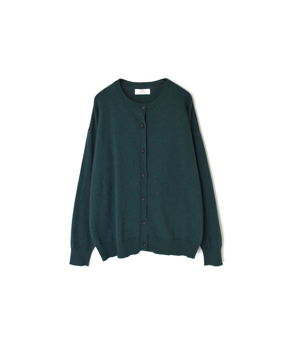 GNSL23832 (ニット) 14GG 1PLY COTTON WOOL CASHMERE CARDIGAN