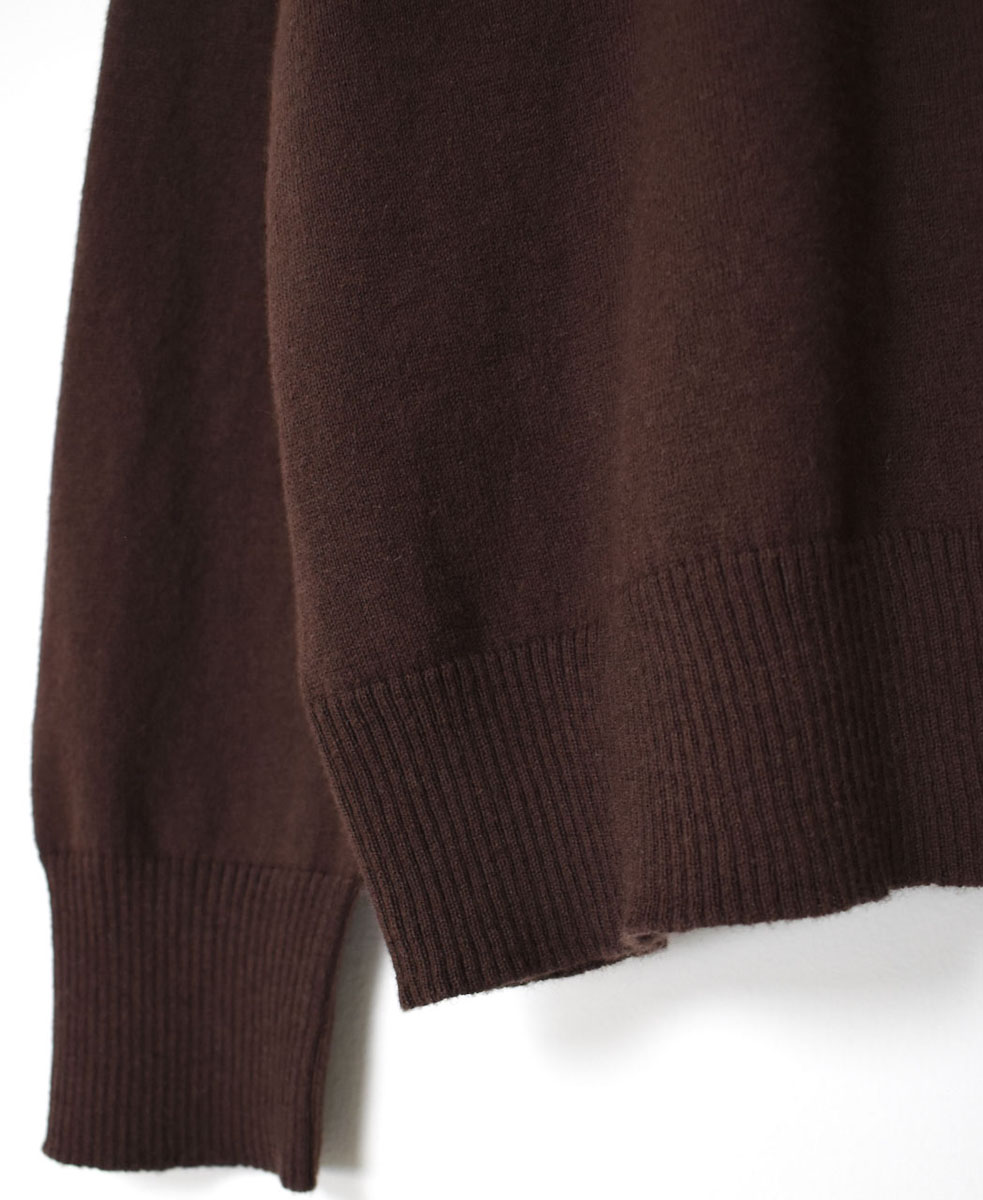 GNSL23832 (ニット) 14GG 1PLY COTTON WOOL CASHMERE CARDIGAN