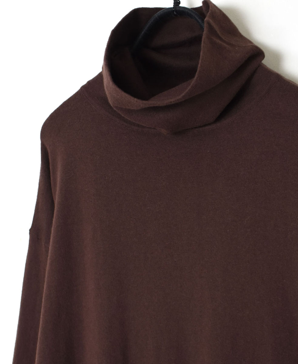 GNSL22731 (ニット) COTTON WOOL CASHMERE TURTLE NECK