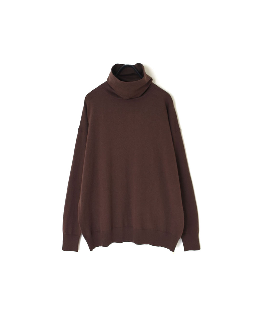 GNSL22731 (ニット) COTTON WOOL CASHMERE TURTLE NECK