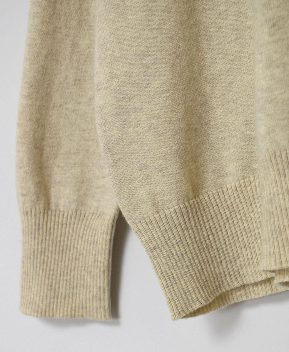 GNSL22731 (ニット) COTTON WOOL CASHMERE TURTLE NECK
