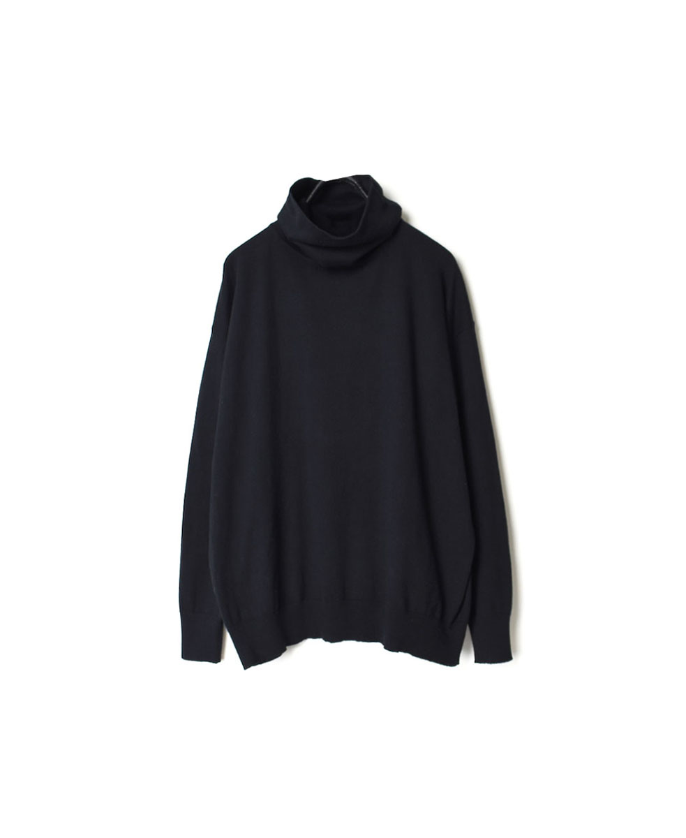 GNSL22731 (ニット) COTTON WOOL CASHMERE TURTLE NECK