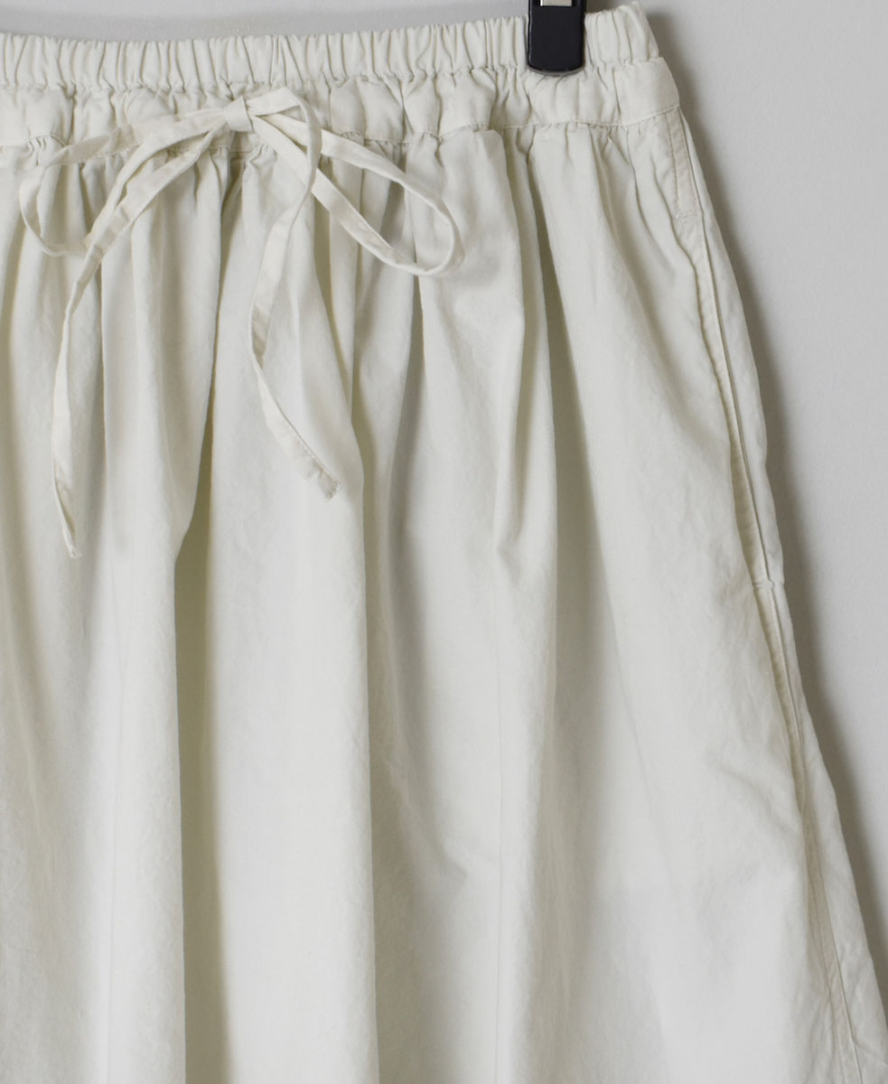 INAM1952PD (スカート) 40'S POPLIN OVER DYED EASY GATHERED SKIRT