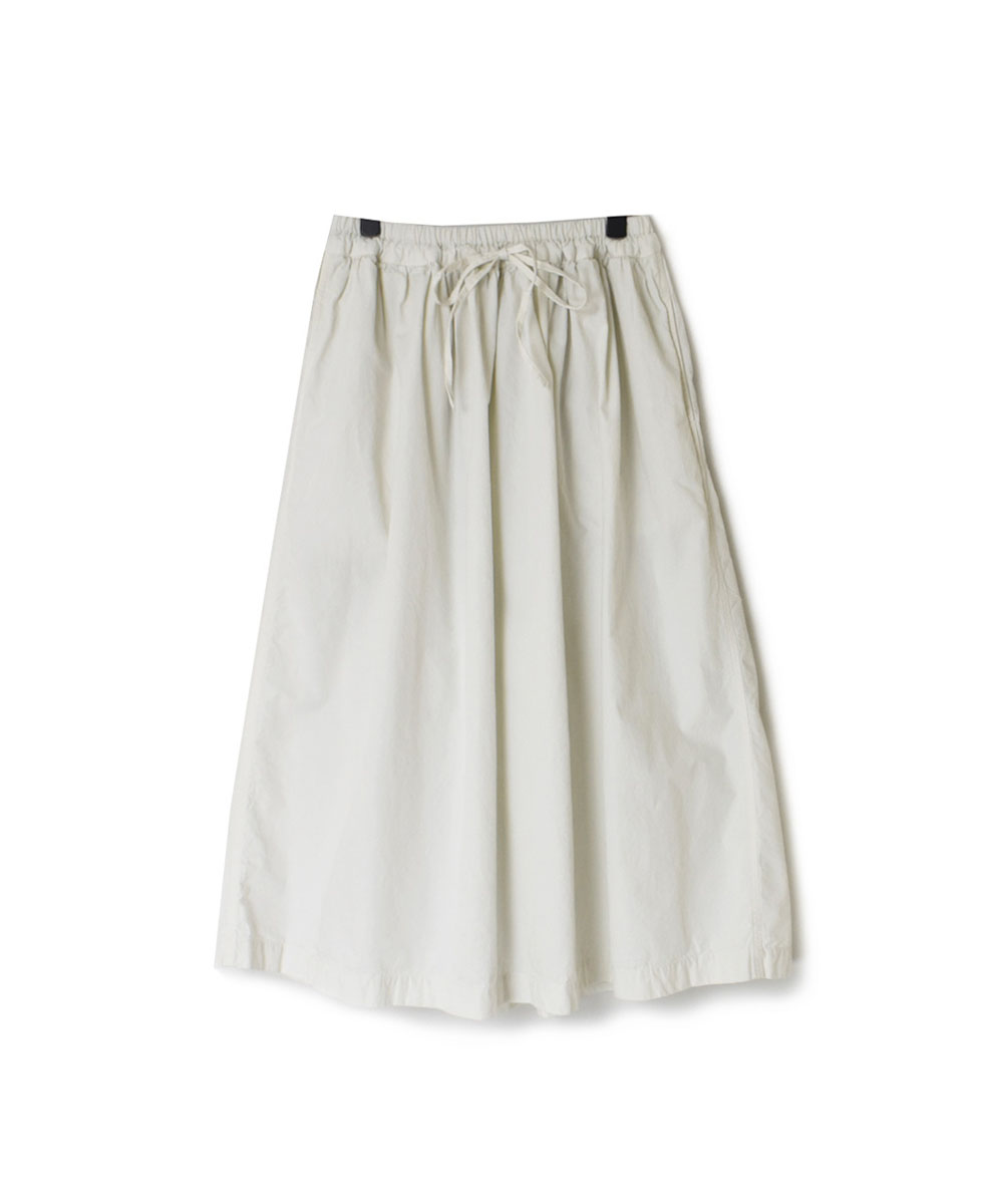 INAM1952PD (スカート) 40'S POPLIN OVER DYED EASY GATHERED SKIRT