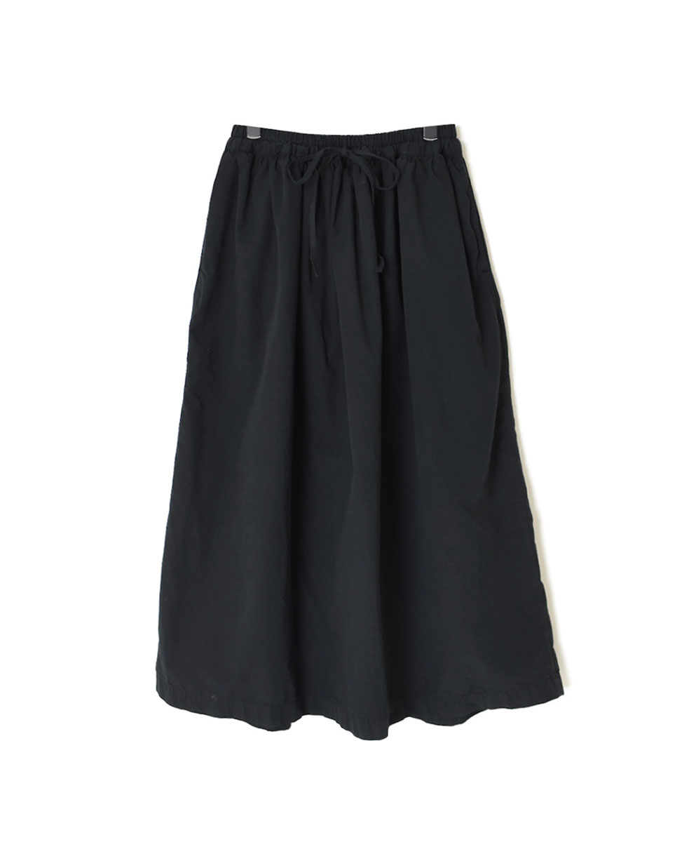 INAM1952PD (スカート) 40'S POPLIN OVER DYED EASY GATHERED SKIRT