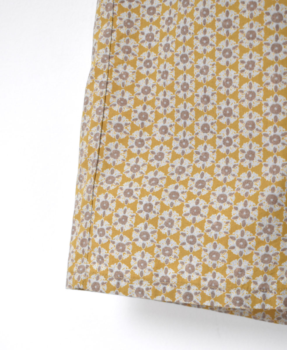 INSL23726 (パンツ) 60'S POPLIN FLOWER PRINT EASY PANTS